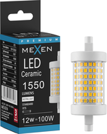 Mexen Vega Stmívatelná LED žárovka R7S, 12W, Neutrální - 4000K, 1550 lm - L125-R7S-1240-01