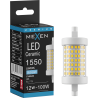 Mexen Vega LED žárovka stmívatelná R7S, 12W, Studená - 6500K, 1550 lm - L125-R7S-1265-01