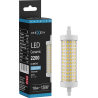Mexen Vega LED žárovka stmívatelná R7S, 18W, Studená - 6500K, 2200 lm - L125-R7S-1865-02
