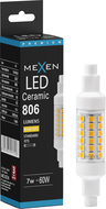 Mexen Vega LED žárovka R7S, 7W, Teplá - 3000K, 806 lm - L126-R7S-0730-01