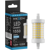 Mexen Vega LED žárovka R7S, 12W, Studená - 6500K, 1550 lm - L126-R7S-1265-01