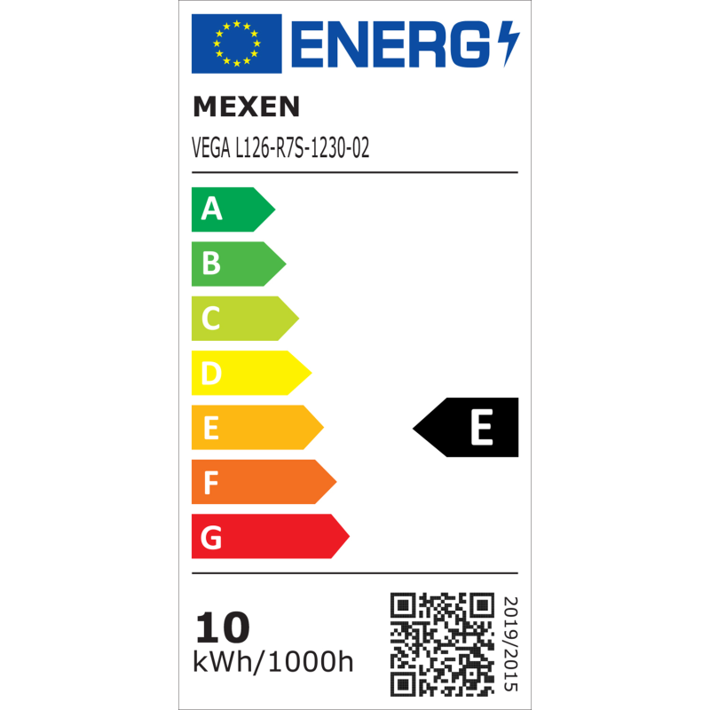 Mexen Vega LED žárovka R7S, 12W, Teplá - 3000K, 1521 lm - L126-R7S-1230-02