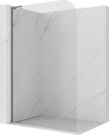 Mexen Kioto-P L sprchová stěna Walk-in 90 x 200 cm, transparentní 8 mm, gun metal - 800-090-103-95-00-P