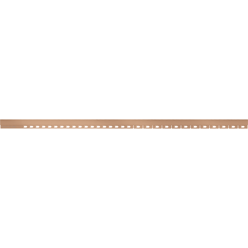 Mexen Line-B přední sprchová lišta 130 cm, kartáčovaná měď - 186503130U