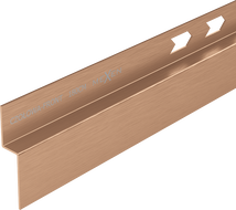 Mexen Line-B čelní sprchová lišta 180 cm, kartáčovaná měď - 186503180U