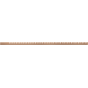 Mexen Line-B lišty spádové pro sklo 120 cm pravá, kartáčovaná měď - 186504120R