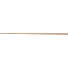 Mexen Line-B lišta spádová ke sklu 180 cm pravá, kartáčovaná měď - 186504180R