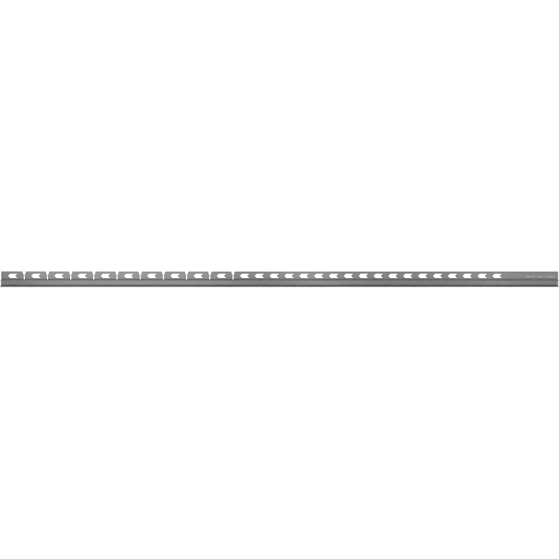 Mexen Line-B lišta spádová ke sklu 120 cm levá, kartáčovaný gun gray - 186604120L