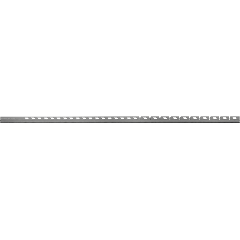 Mexen Line-B lišty skloněné pro sklo 120 cm pravé, gun gray kartáčovaný - 186604120R