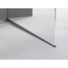 Mexen Line-B prahová lišta ke sklu 180 cm pravá, kartáčovaná gun gray - 186604180R