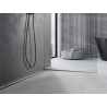 Mexen Line-B prahová lišta ke sklu 180 cm pravá, kartáčovaná gun gray - 186604180R