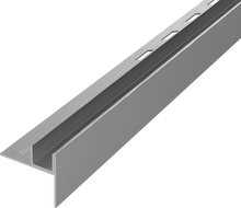 Mexen Line-B prahová lišta ke sklu 180 cm pravá, kartáčovaná gun gray - 186604180R
