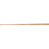 Mexen Line-B podlahová spádová lišta 120 cm levá, kartáčovaná měď - 186501120L