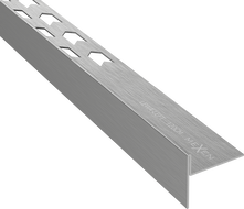 Mexen Line-B lišta spádová podlahová 120 cm levá, gun šedá kartáčovaná - 186601120L