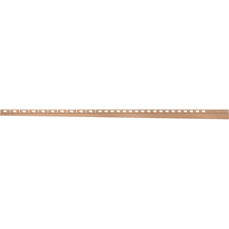 Mexen Line-B lišty spádové přisazené 120 cm levá, měď kartáčovaná - 186502120L