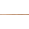 Mexen Line-B lišty spádové přisazené 120 cm levá, měď kartáčovaná - 186502120L
