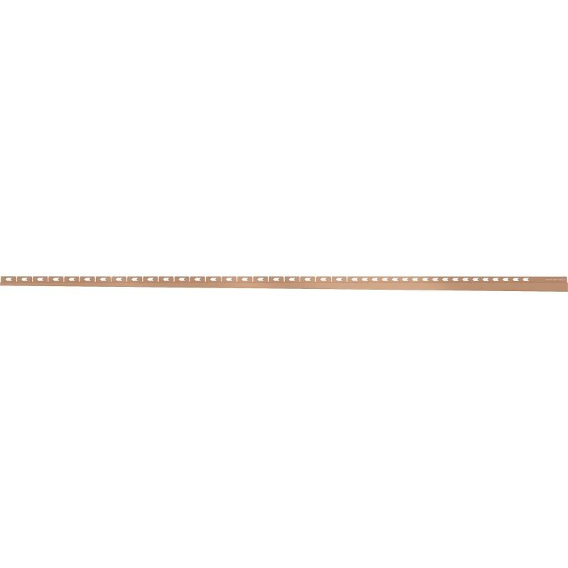 Mexen Line-B nástěnná spádová lišta 180 cm levá, kartáčovaná měď - 186502180L