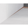 Mexen Line-B lišty spádové přisazené 120 cm levá, měď kartáčovaná - 186502120L