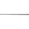 Mexen Line-B stěnová okapová lišta 120 cm levá, kartáčovaná gun gray - 186602120L