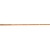 Mexen Line-B odtoková lišta na stěnu 180 cm pravá, měď kartáčovaná - 186502180R
