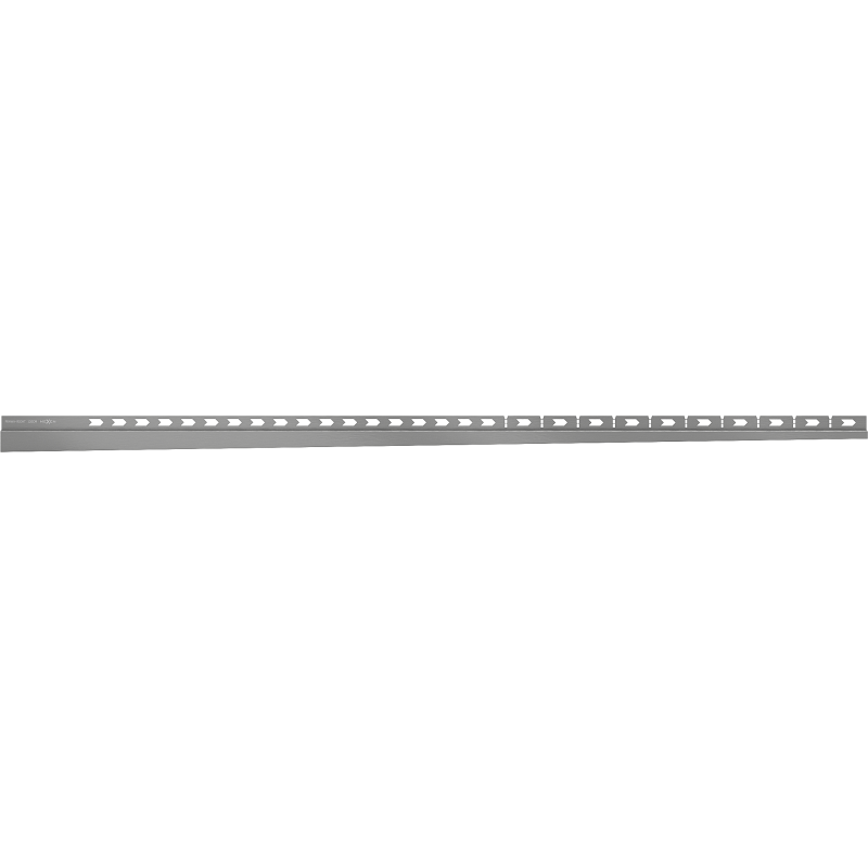 Mexen Line-B lišty se sklonem přisazená 120 cm pravá, kartáčovaná šedá zbraň - 186602120R