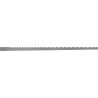 Mexen Line-B lišty se sklonem přisazená 120 cm pravá, kartáčovaná šedá zbraň - 186602120R