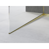 Mexen Line-B lišty skloněná pro sklo 120 cm levá, zlatá - 185004120L