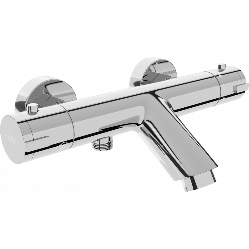 Mexen Kai termostatická vanová baterie, chrom - 77300-00