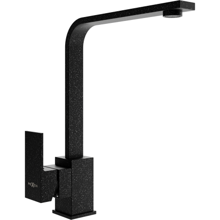 Mexen Rita kuchyňská baterie, černá s tečkami - 670300-76