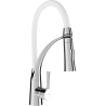 Mexen Aster kuchyňská baterie, chrom/bílá - 73450-02