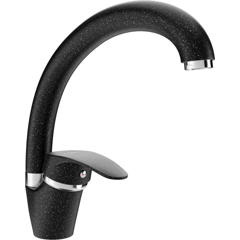 Mexen Rosa kuchyňská baterie, černá nakrapovaná - 670800-76