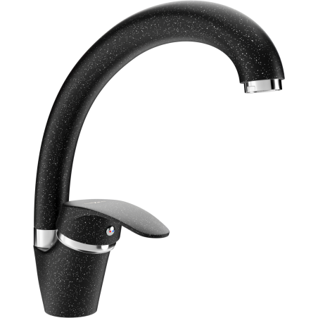 Mexen Rosa kuchyňská baterie, černá nakrapovaná - 670800-76