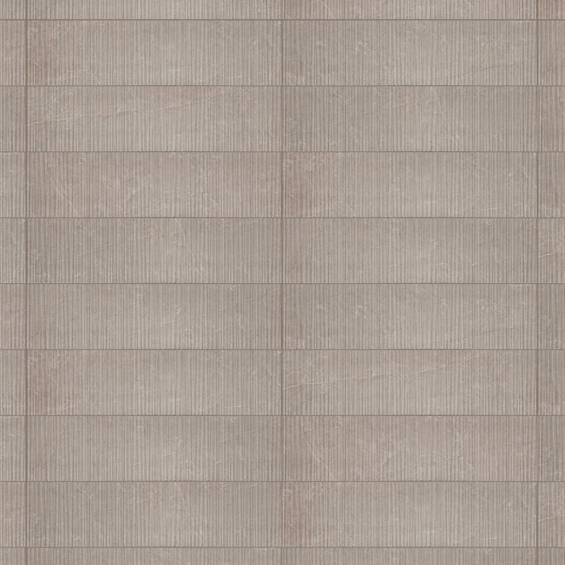 Mexen Flamingo Mayolica Mocha glazovaný rektifikovaný G1, nástěnná dlaždice 120 x 30 cm, carving - TL715-120-030-53