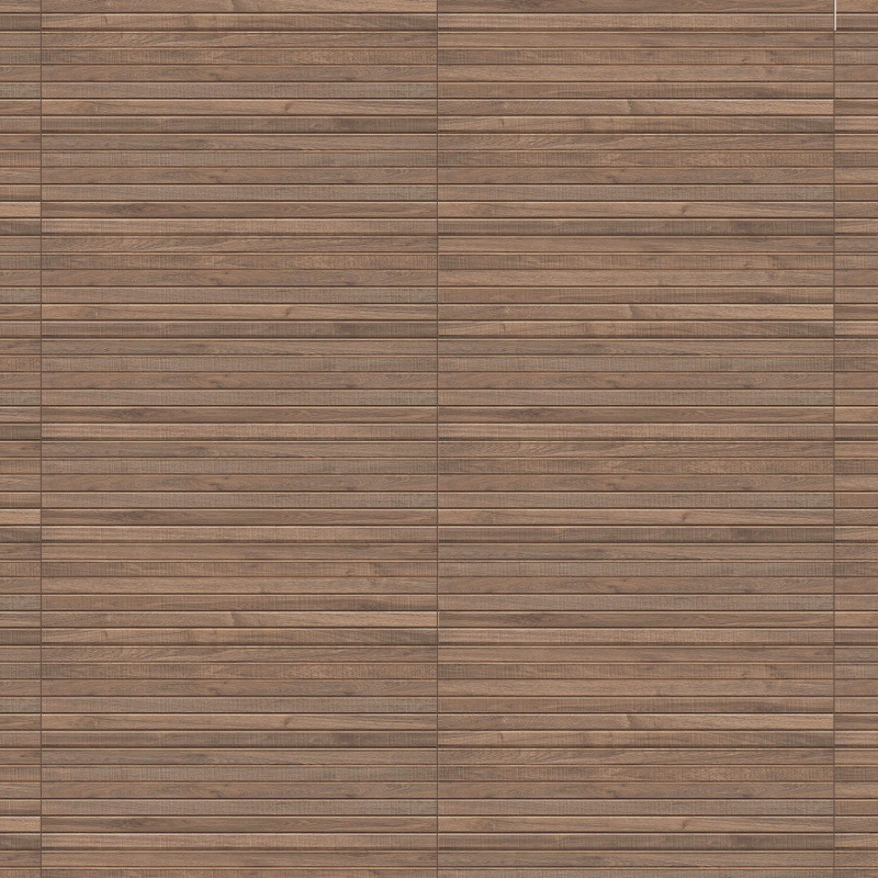 Mexen Mulberry Wood Hnědý lesklý rektifikovaný gres G1, dřevěná stěnová dlaždice 120 x 30 cm, matný