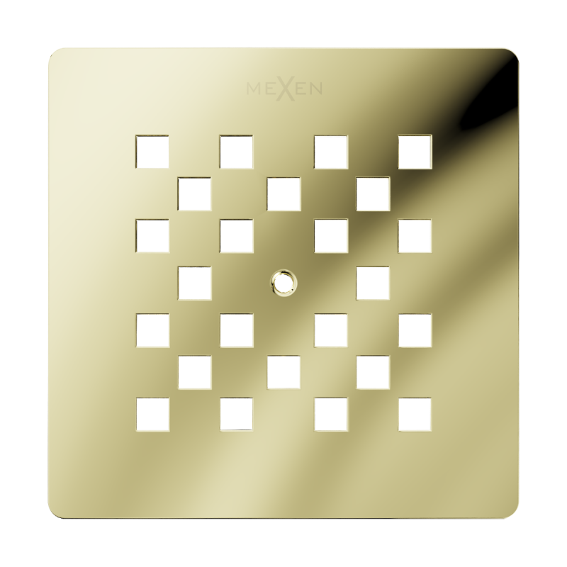 Mexen Stone+ kryt k sprchové vaničce, zlatý - 44910050