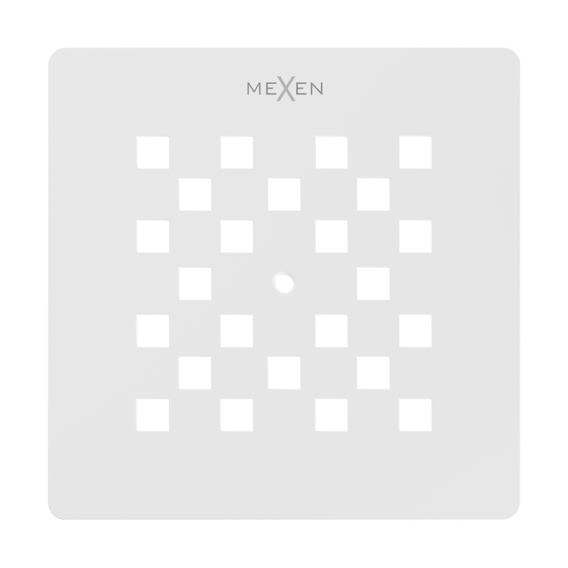 Mexen Stone+ kryt pro sprchovou vaničku, bílá - 44910020