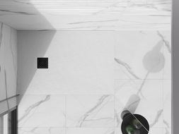 Mexen Stone+ zakrytí sprchové vaničky, černé - 44910070
