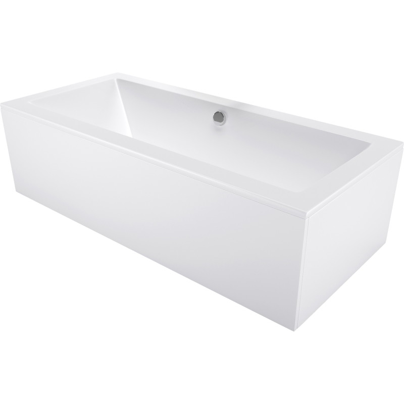 Mexen Cube obdélníková vana 170 x 75 cm s krytem, bílá - 55051707500X