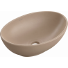 Mexen Elza umyvadlo na desku 40 x 33 cm, cappuccino mat - 21014064