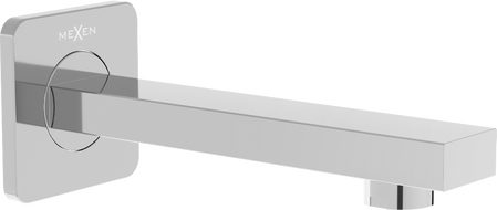 Mexen Cube nástěnná vanová výpusť, chrom - 79370-00
