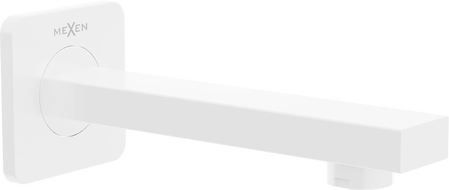 Mexen Cube nástěnná vanová výpusť, bílá - 79370-20