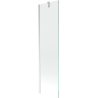Mexen Next vanová zástěna 1-křídlová 50 x 150 cm, transparentní, chrom - 895-050-000-00-00-01