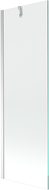 Mexen Next vanová zástěna 1-křídlová 60 x 150 cm, transparentní, chrom - 895-060-000-00-00-01