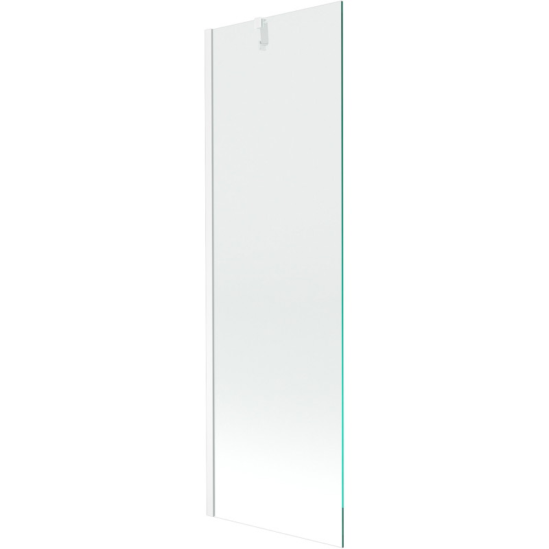 Mexen Next jednokřídlá vanová zástěna 60 x 150 cm, transparentní, bílá - 895-060-000-00-00-20