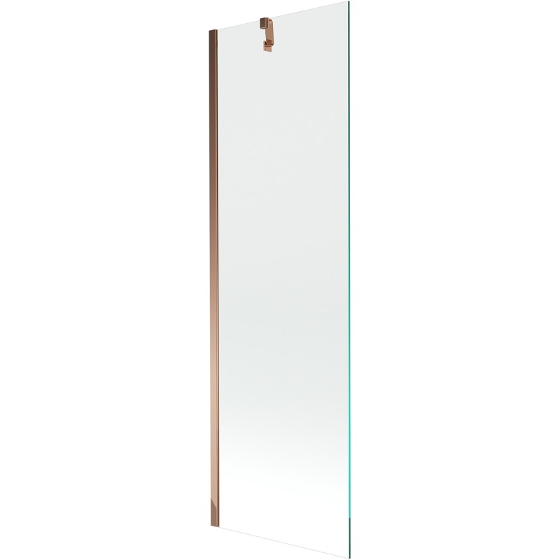 Mexen Next vana s jedním křídlem 60 x 150 cm, transparentní, růžové zlato - 895-060-000-00-00-60