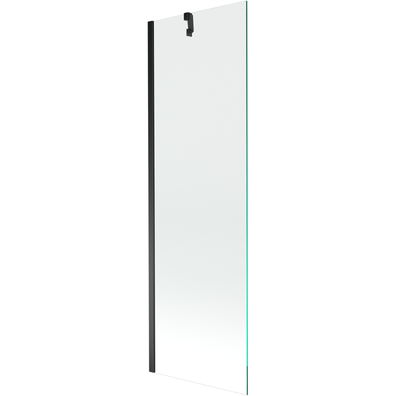Mexen Next vanová zástěna jednodílná 60 x 150 cm, transparentní, černá - 895-060-000-00-00-70