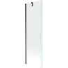 Mexen Next vanová zástěna jednodílná 60 x 150 cm, transparentní, černá - 895-060-000-00-00-70