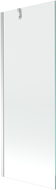 Mexen Next vanová zástěna 1-křídlová 70 x 150 cm, transparentní, chrom - 895-070-000-00-00-01