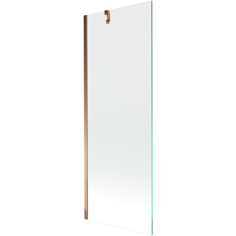 Mexen Next koupelnová zástěna 1-křídlová 70 x 150 cm, transparentní, růžové zlato - 895-070-000-00-00-60