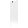 Mexen Next koupelnová zástěna 1-křídlová 70 x 150 cm, transparentní, růžové zlato - 895-070-000-00-00-60